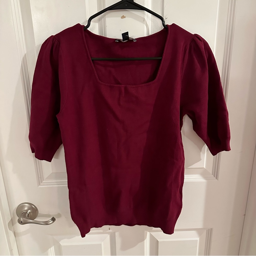 NWT XL Premise Maroon Sweater